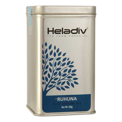 Чай черный листовой Heladiv TIN PL ruhuna tea 100 г в Ариант