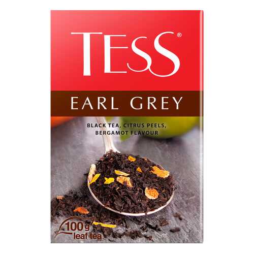 Чай черный листовой Tess Earl Gray 100 г в Ариант