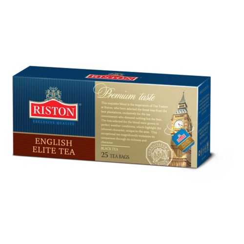 Чай черный Riston english elite tea 25 пакетиков в Ариант