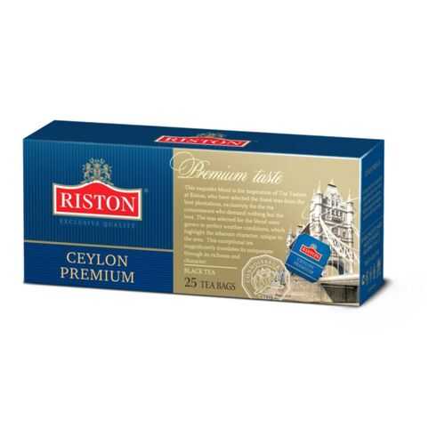 Чай черный Riston сeylon зremium 25 пакетиков в Ариант