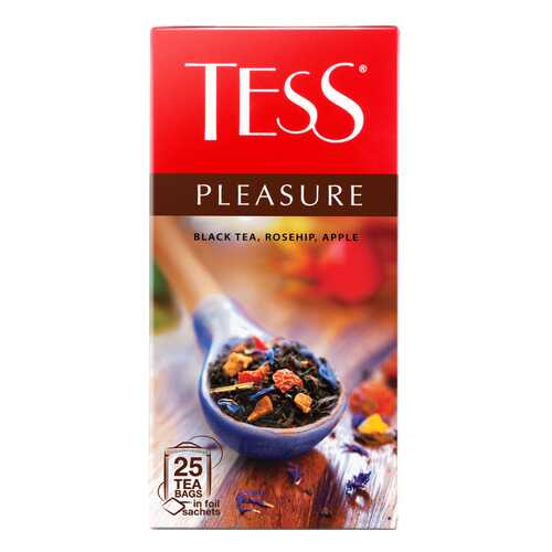 Чай черный Tess Pleasure 25 пакетиков в Ариант
