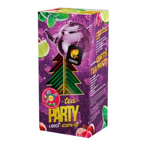 Чай Curtis Tea Party ассорти 32 сашетов в Ариант