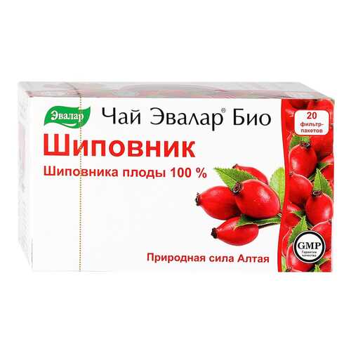 Чай Эвалар био шиповник 20 пакетиков в Ариант