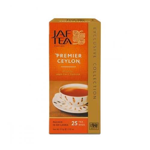 Чай Jaf Tea Premier Ceylon черный 25 пакетиков в Ариант
