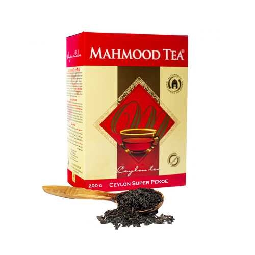 Чай Mahmood Ceylon Super Pekoe, черный листовой, 200 гр в Ариант