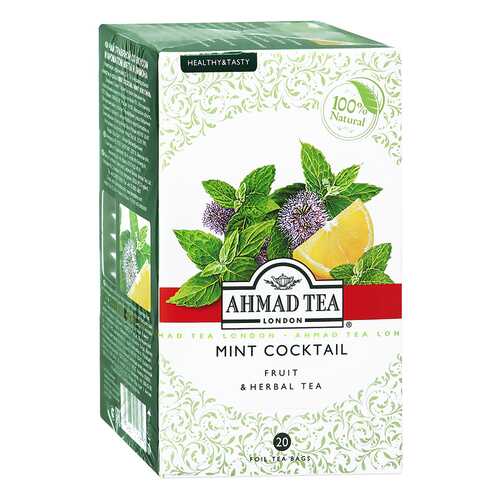 Чай травяной Ahmad tea mint cocktail 20 пакетиков в Ариант