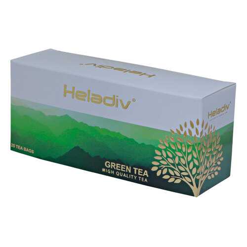 Чай в пакетиках Heladiv green tea 25 пакетов в Ариант