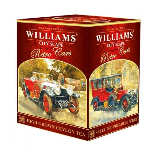 Чай Williams City Scape черный 150 г в Ариант