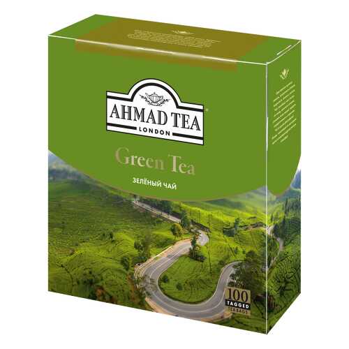Чай зеленый Ahmad Tea 100 пакетиков в Ариант