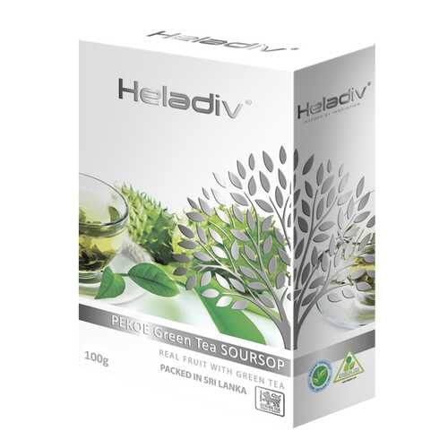 Чай зеленый листовой Heladiv soursop green tea 100 г в Ариант