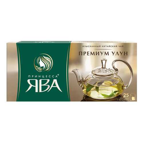 Чай зеленый Принцесса Ява Премиум Улун 25 пакетиков в Ариант