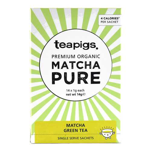 Чай зеленый Teapigs матча organic 14*1 г в Ариант