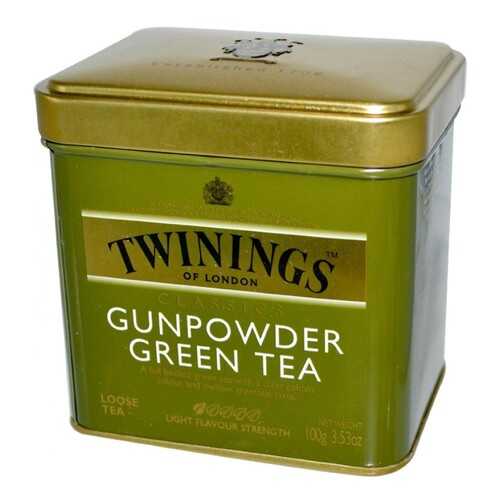 Чай зеленый Twinings ганпаудер байховый крупнолистовой 100 г в Ариант