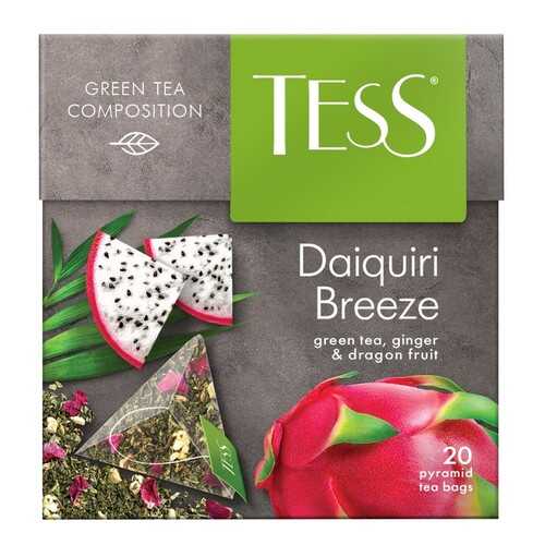 Чай зеленый в пирамидках Tess Daiquiri Breeze 20 пакетиков в Ариант