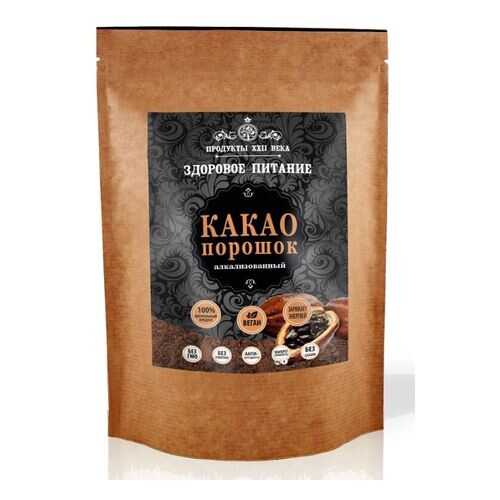 Какао порошок Продукты XXII века алкализованный 400 г в Ариант