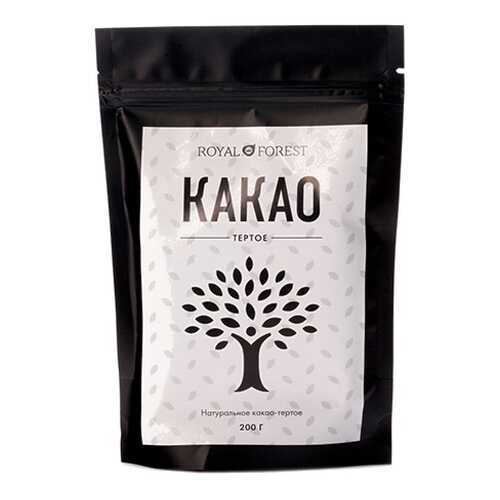Какао Royal Forest тертое натуральное 200 г в Ариант