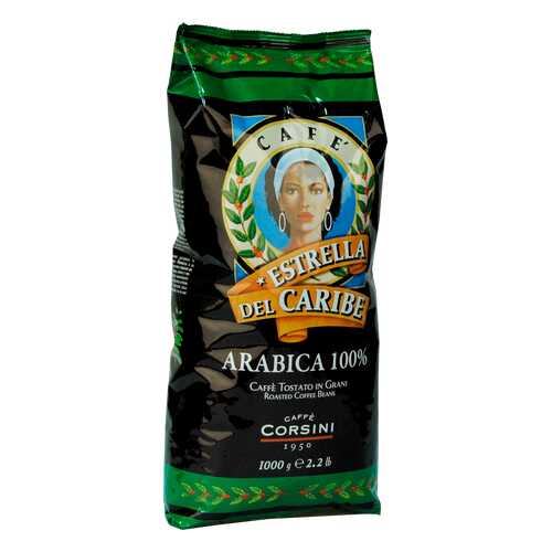 Кофе Caffe Corsini Estrella Del Caribe в зернах 1000 г в Ариант
