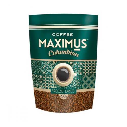 Кофе Maximus Columbian растворимый 230 г в Ариант
