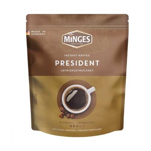 Кофе Minges President растворимый 200 г в Ариант