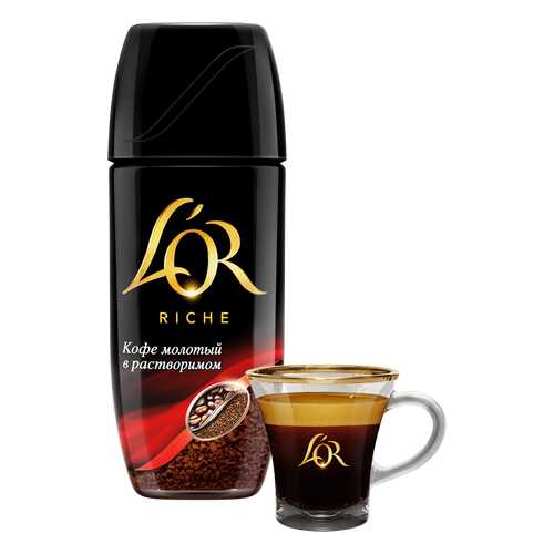 Кофе молотый L'OR riche в растворимом 95 г в Ариант