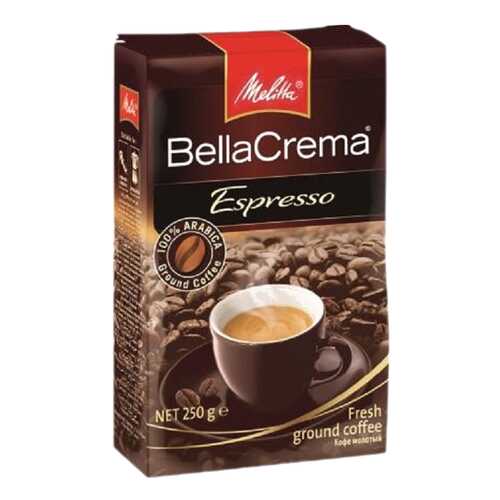 Кофе молотый Melitta bella crema espresso 250 г в Ариант