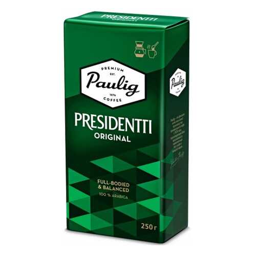 Кофе молотый Paulig presidentti original 250 г в Ариант