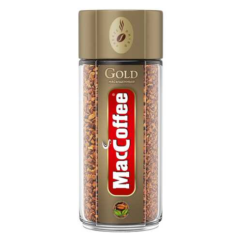 Кофе натуральный растворимый сублимированный MacCoffee Gold, ст/б 100г*6 в Ариант