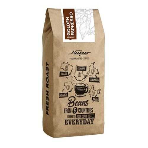 Кофе Nechaev Golden Espresso в зернах свежей обжарки 500 г в Ариант