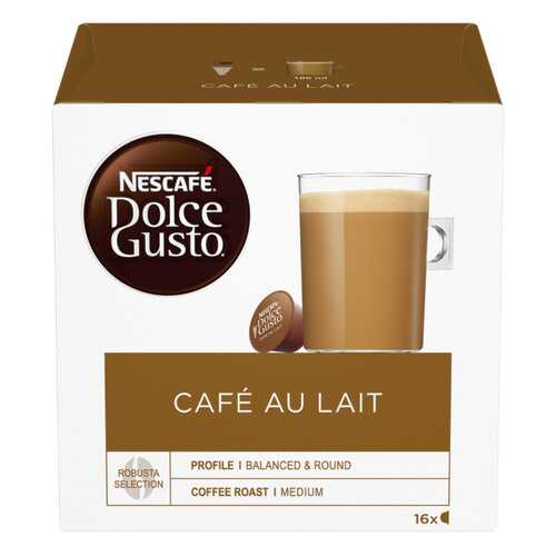 Кофе в капсулах Nescafe dolce gusto cafe au lait 16 капсул в Ариант