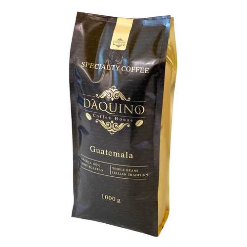 Кофе в зернах DAQUINO 100% светлая обжарка Арабика Гватемала Спешиалти (Specialty) 1000 г в Ариант