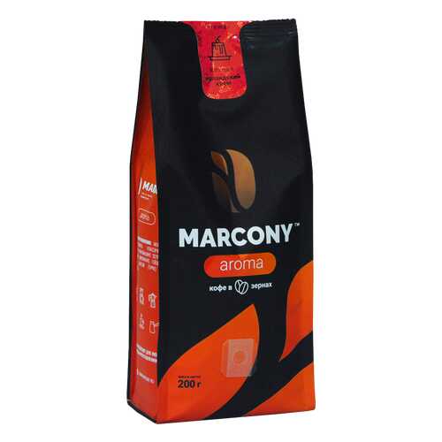 Кофе в зернах Marcony Aroma Ирландский крем 200г в Ариант