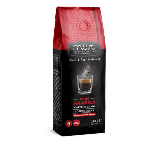 Кофе в зернах Must pure arabica 250 г в Ариант