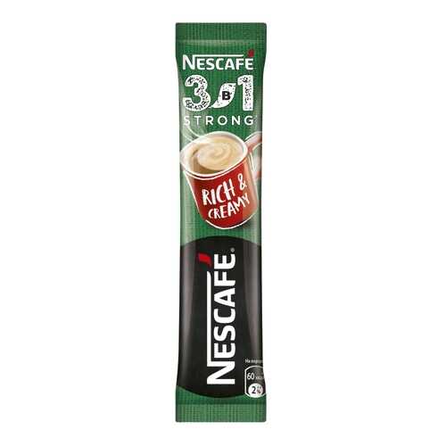 Крепкий кофе NESCAFE 3в1 растворимый порционный, 10 порций по 14.5г в Ариант