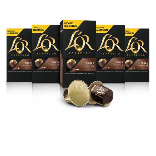 Набор кофе в капсулах L’OR Espresso Forza 10 упаковок в Ариант