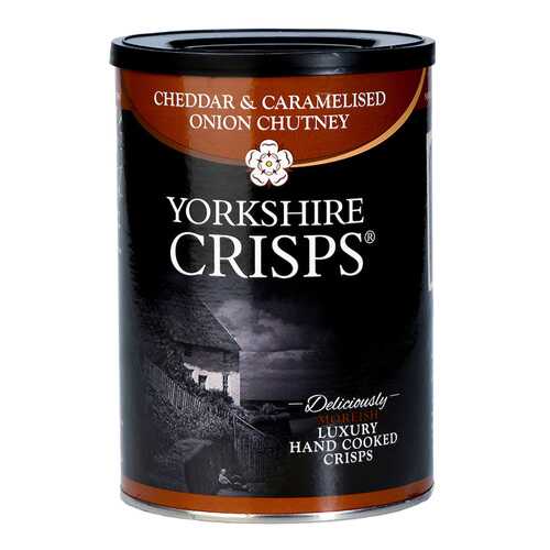 Чипсы картофельные Yorkshire Crisps с сыром чеддер и карамелизированным луком 100 г в Ариант