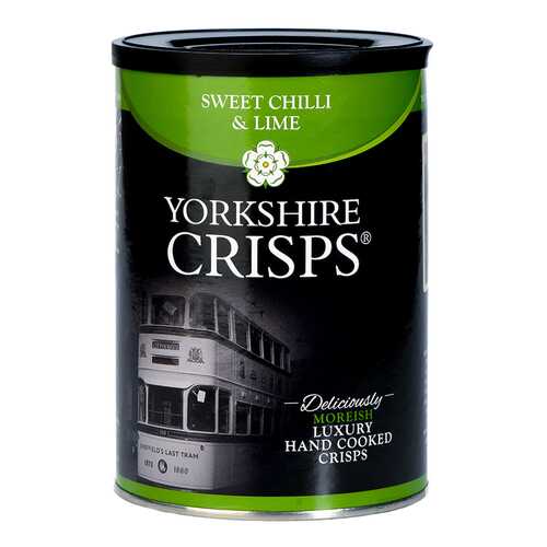 Чипсы картофельные Yorkshire Crisps со сладким чили и лаймом 100 г в Ариант