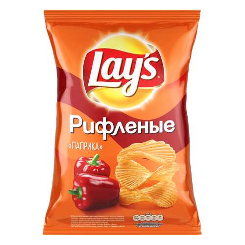 Чипсы Лейз из натурального картофеля паприка 150 г в Ариант