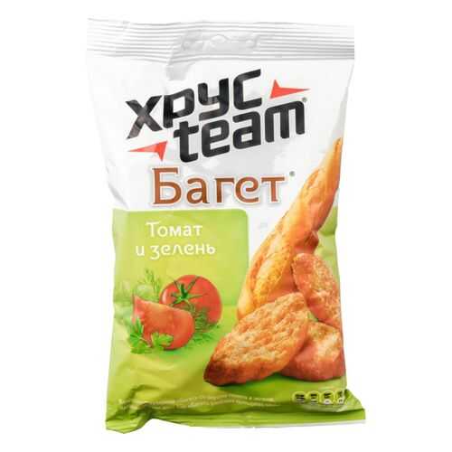Сухарики Хрусteam багет томат и зелень 60 г в Ариант