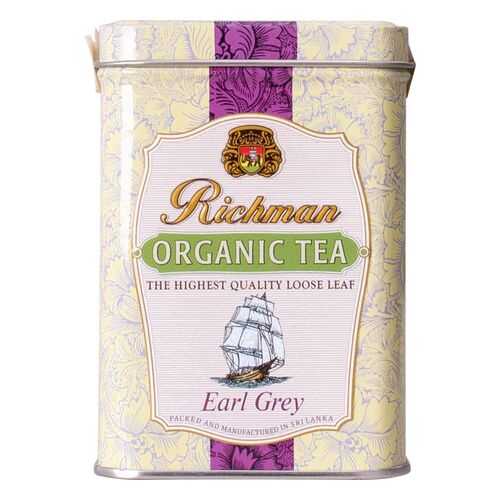 Чай черный Richman organic earl grey 100 г в Ариант