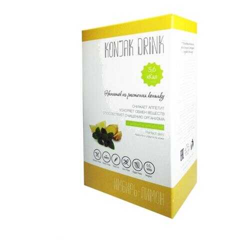 Десерт бескалорийный Konjak Drink имбирь лимон 133 г в Ариант