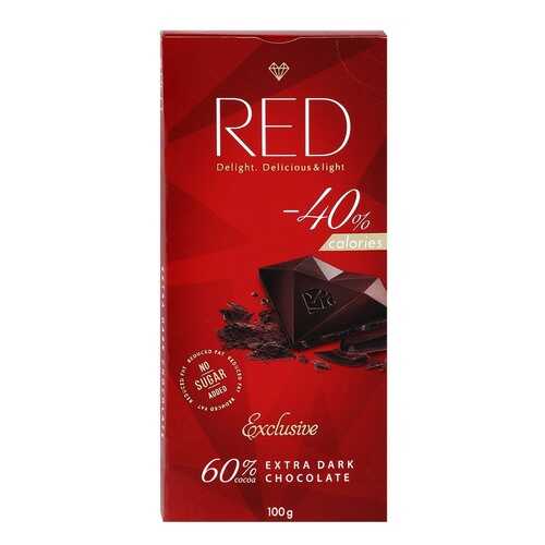 Шоколад Red Exclusive экстра темный какао 60% 100 г в Ариант
