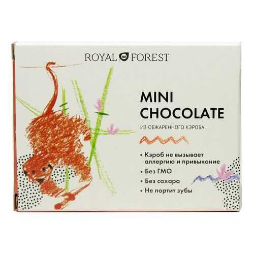 Шоколад Royal Forest из обжаренного кэроба 30г в Ариант