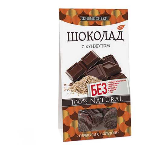 Шоколад Живые снеки с кунжутом 100 г в Ариант