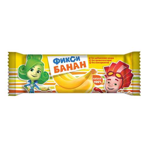 Батончик Фрутилад Фикси банан Фруктовая Энергия 30 г в Ариант