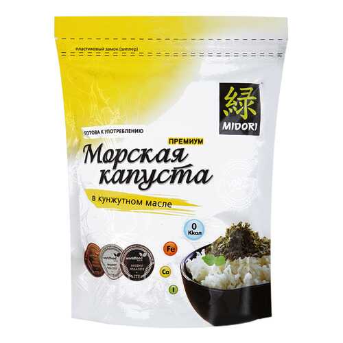 Морская капуста нори Midori в кунжутном масле 80 г в Ариант