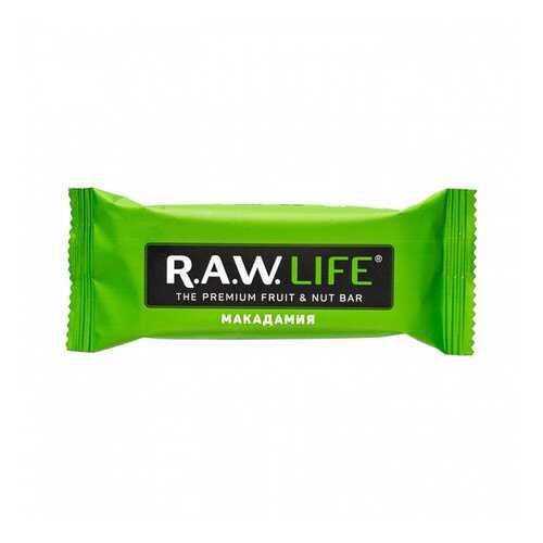 Орехово-фруктовый батончик R.A.W. LIFE макадамия 47 г в Ариант
