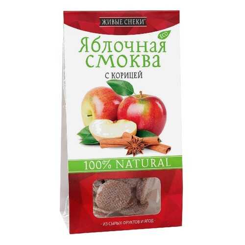 Смоква Живые снеки яблочная с корицей 60 г в Ариант