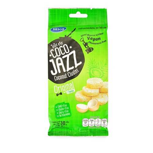 Снеки кокосовые Coco Jazz оригинальные 30г Таиланд в Ариант