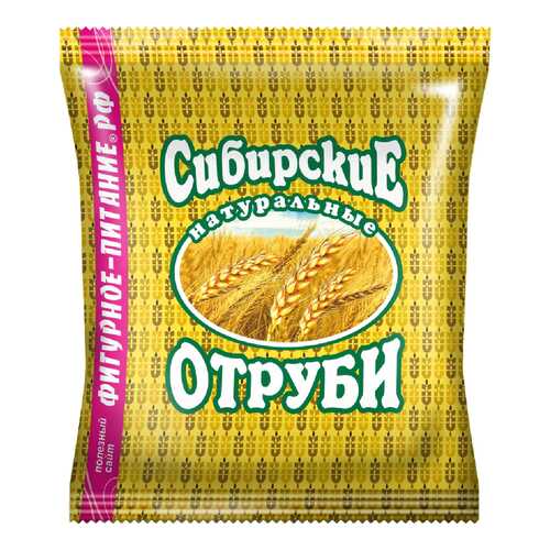 Отруби Сибирская Клетчатка пшеничные натуральные 200 г в Ариант