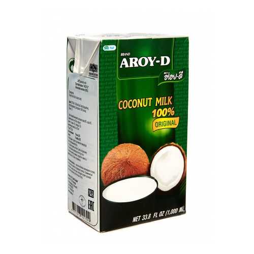 Кокосовое молоко Aroy-D жирность 17-19% 1 л в Ариант